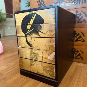 Japanese Antique Medicine Storage Box